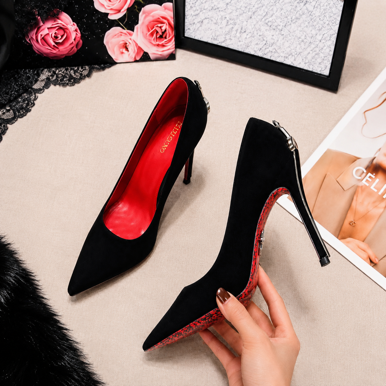 Veloura Heels